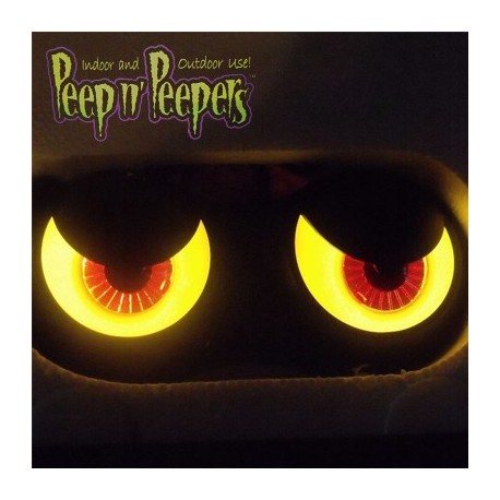Peep 'n Peepers Ojos/Luces Tenebros para Exterior o Interior (Box Set por 3 pares de ojos)os