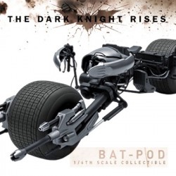 The Bat-pod Batman ( Sixth Scale Figure Related Product by Hot Toys)