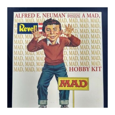 Mad Magazine Alfred E. Neuman Model Kit (1/8 Scale by Revell)
