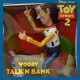 Woody talk'n bank Woody & Bullseye Toy Story 2 Disney Pixar Thinking Toy