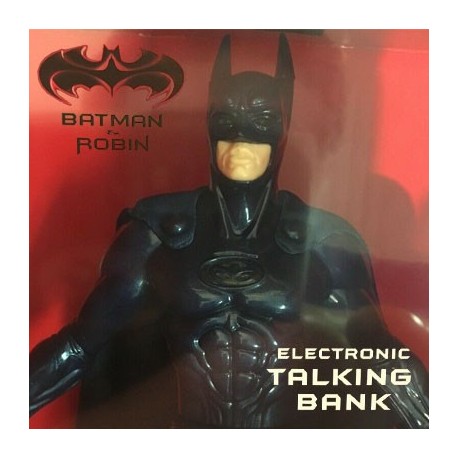 Batman And Robin Electronic Talking Coin Bank by Thinkway Toys