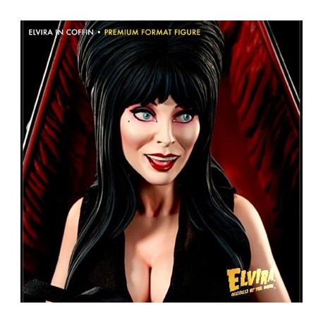 Elvira in Coffin (Premium Format™ Figure by Sideshow Collectibles)