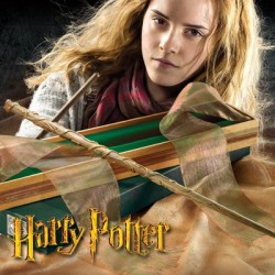 Hermione Wand with Ollivanders Wand Box Harry Potter (Prop Replica by The Noble Collection)