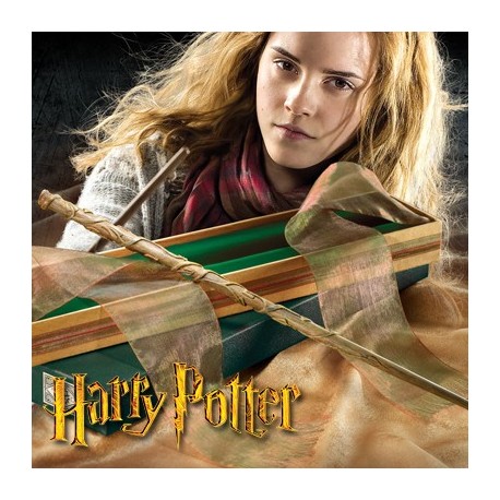 Hermione Wand with Ollivanders Wand Box Harry Potter (Prop Replica by The Noble Collection)